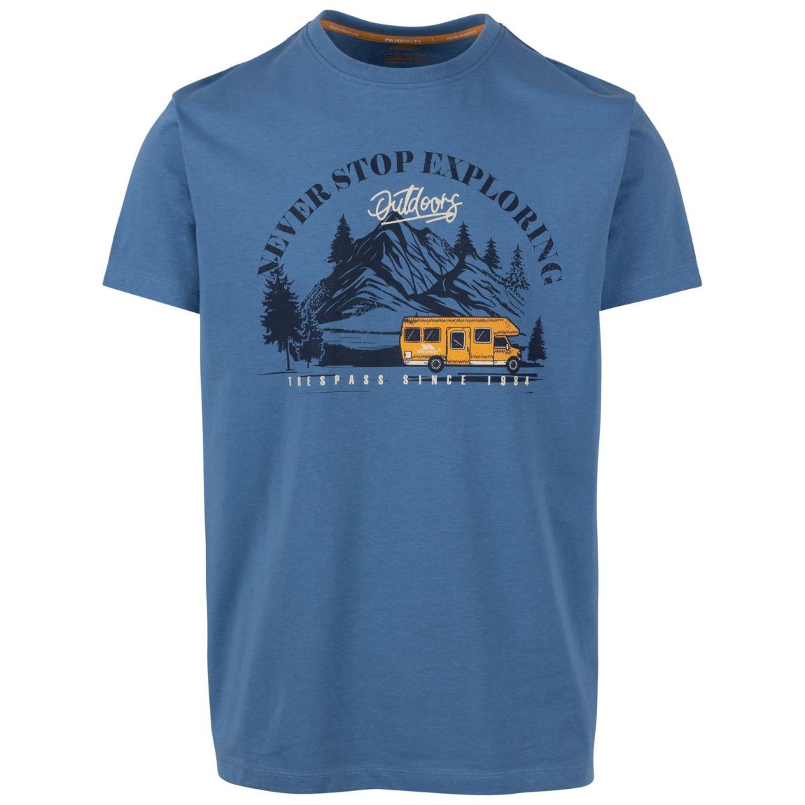 T-Shirt Hemple Cotton Denim Blue main product photo
