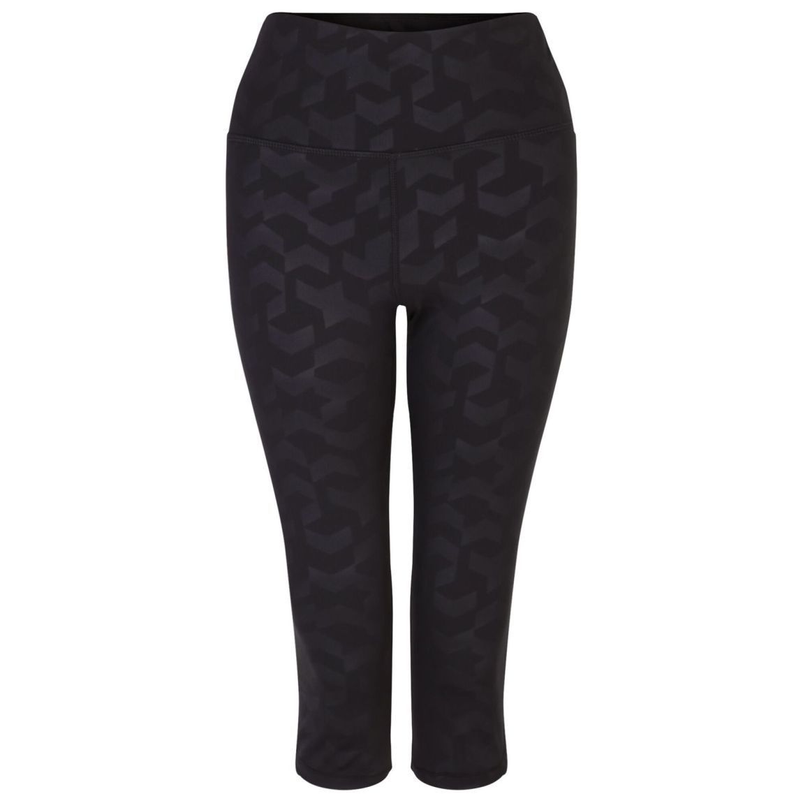 3/4 Leggings Influential Polyester Black main product photo