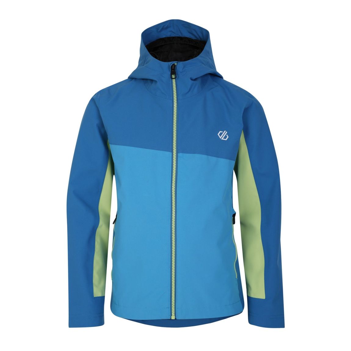 Waterproof Jacket Explore Polyester Deep Water/Wave Ride/Sharp Green main product photo