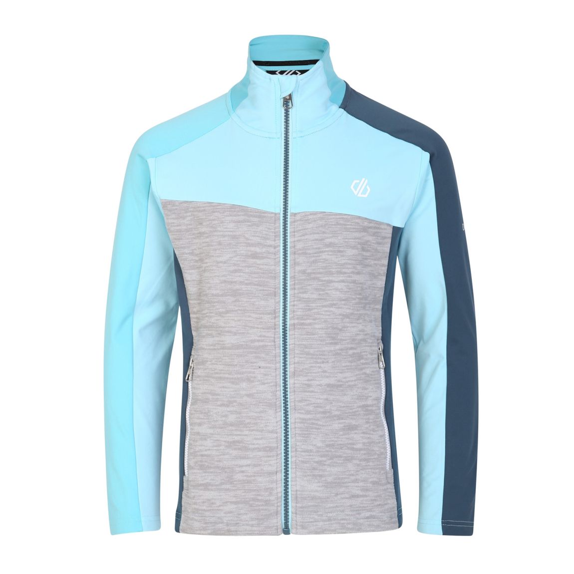 Midlayer Emergent Core Polyester Sea Jet Blue/Blue Elixir/Ash Grey Marl main product photo