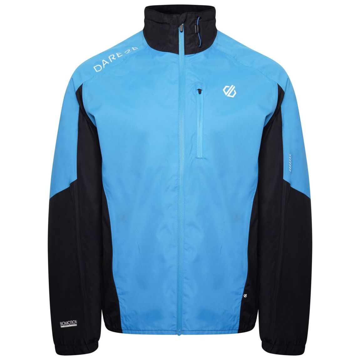 Waterproof Jacket Mediant Polyester Methyl Blue/Black main product photo