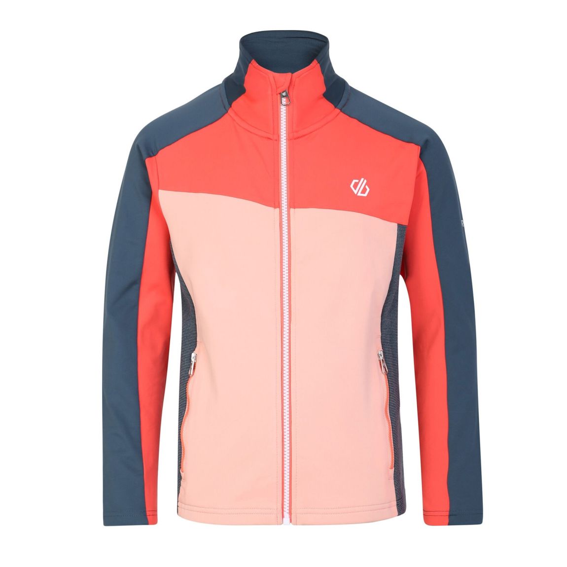 Midlayer Emergent Core Polyester Orion Grey/Neon Peach main product photo