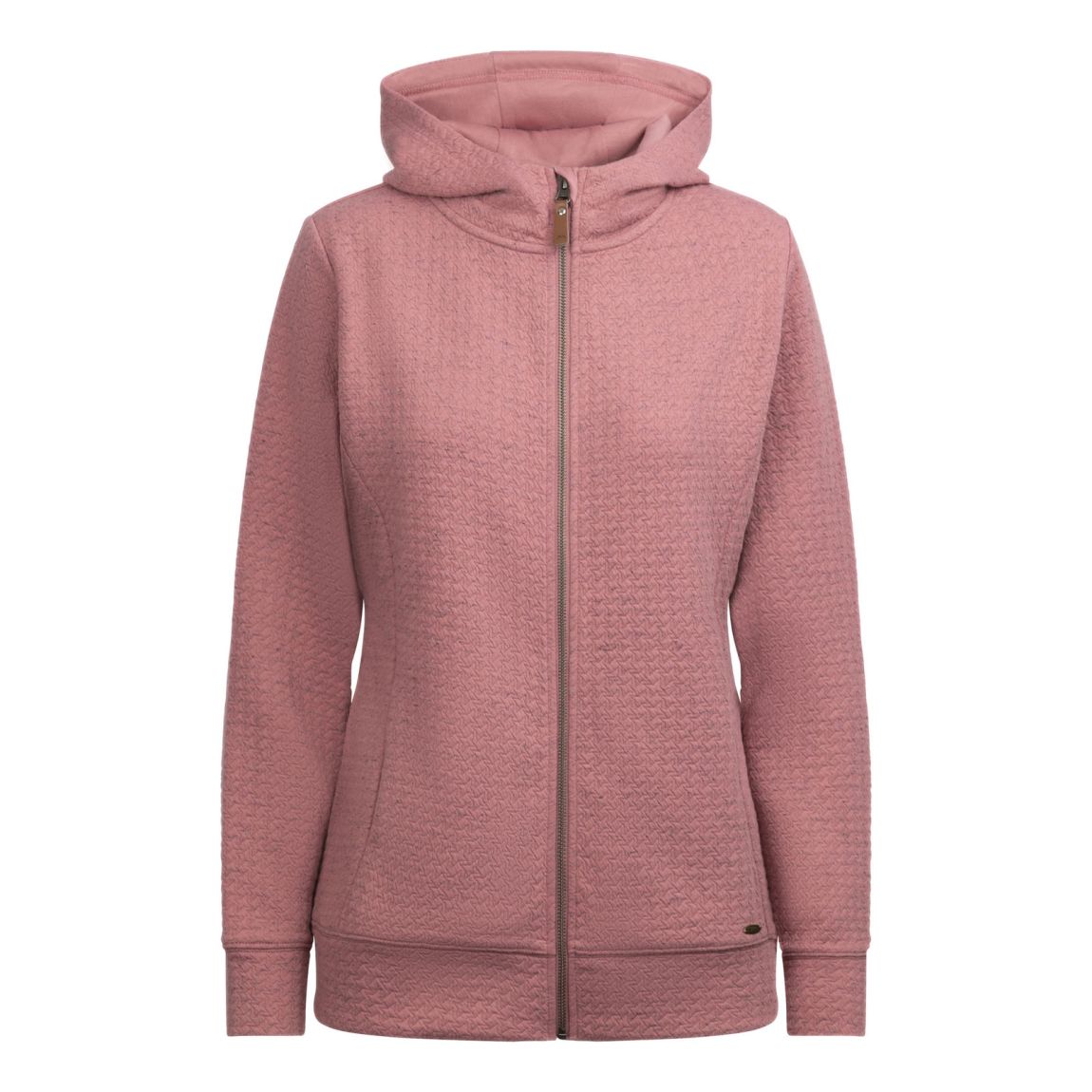 Full Zip Hoodie Winnie Polyester Light Mulberry Marl main product photo