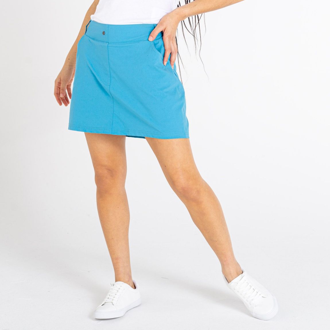 Skort Melodic III Polyester Capri Blue main product photo