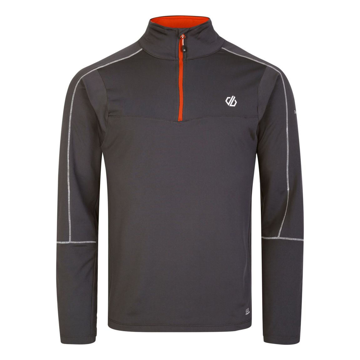 Base Layer Top Dignify II Polyester Ebony/Puffins Orange main product photo
