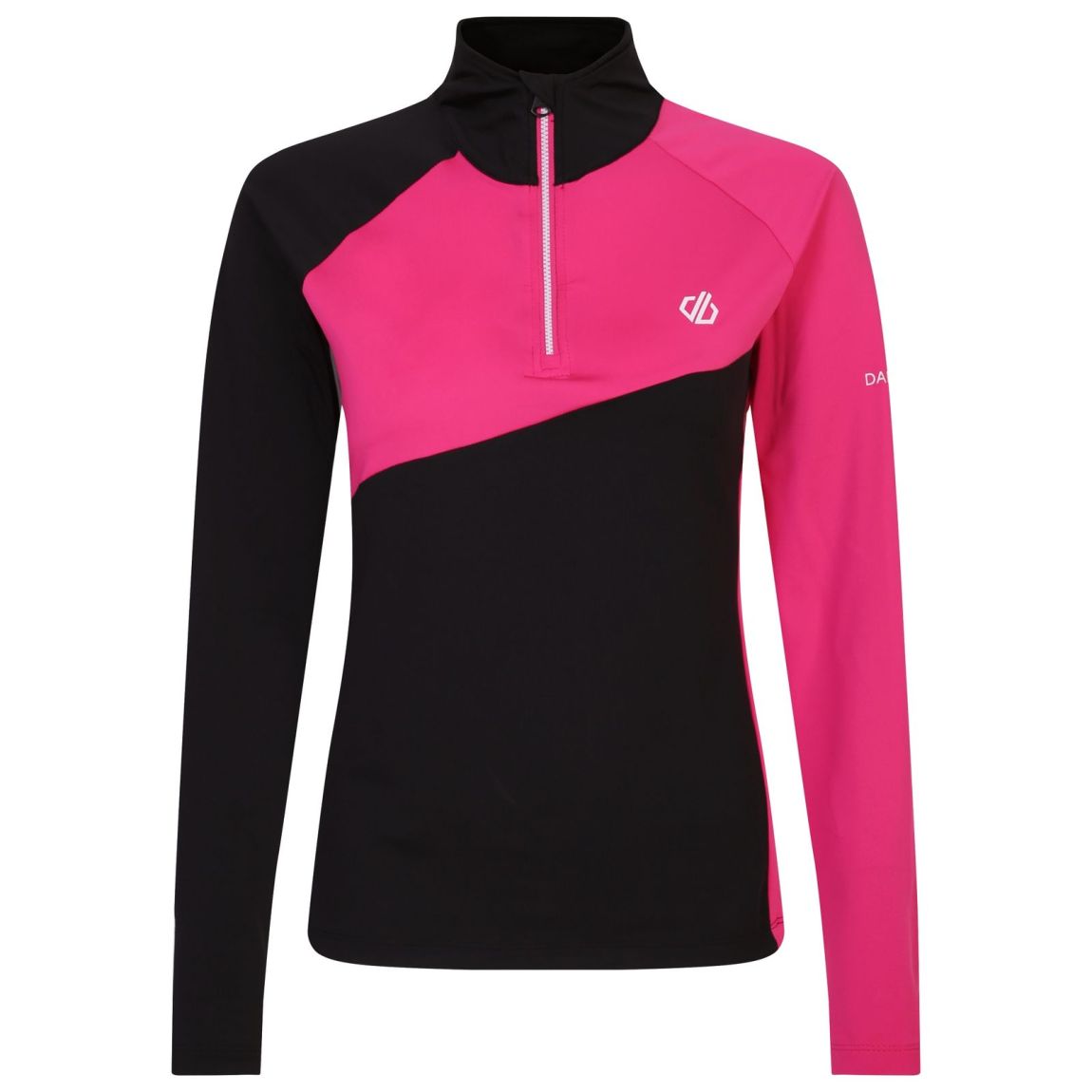 Midlayer Ice Recycled Polyester Pure Pink/Black main product photo