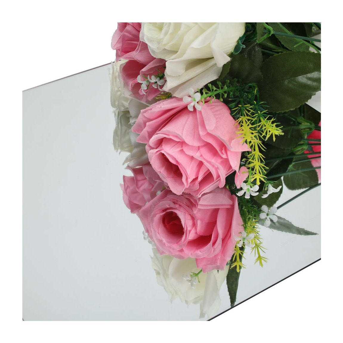 3pcs Medium Acrylic Adhesive Wall Mirror main product photo