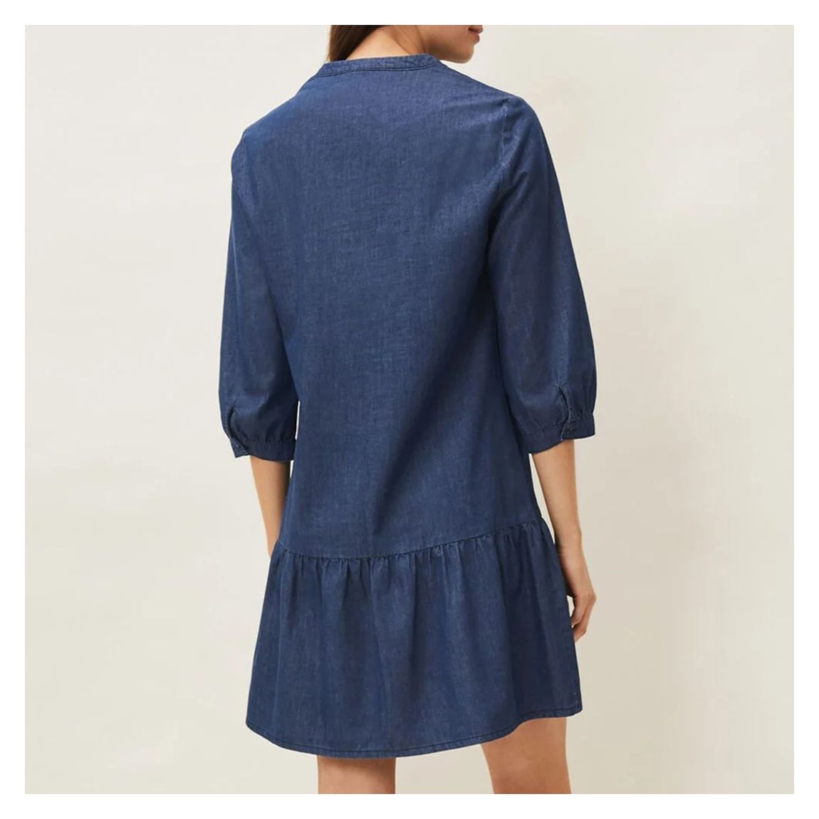 Blue Penele Swing Cotton Dress main product photo