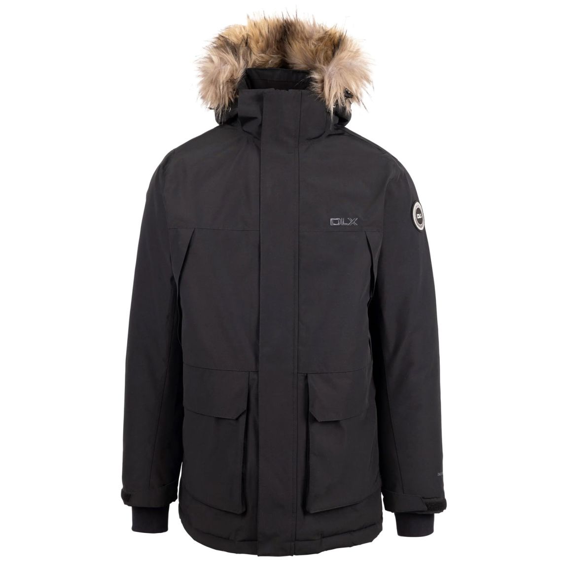 Jacket Mullan Mixed Black main product photo