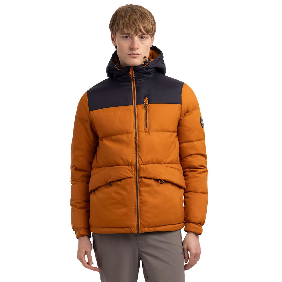 Down Jacket Erris Mixed Bondi Blue main product photo