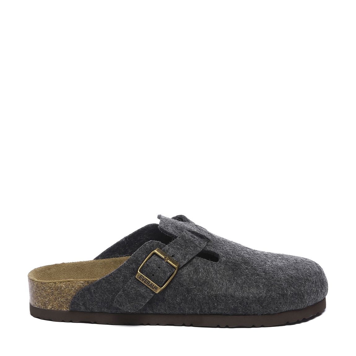 Women's Black Nightjarwea Suede Clogs main product photo