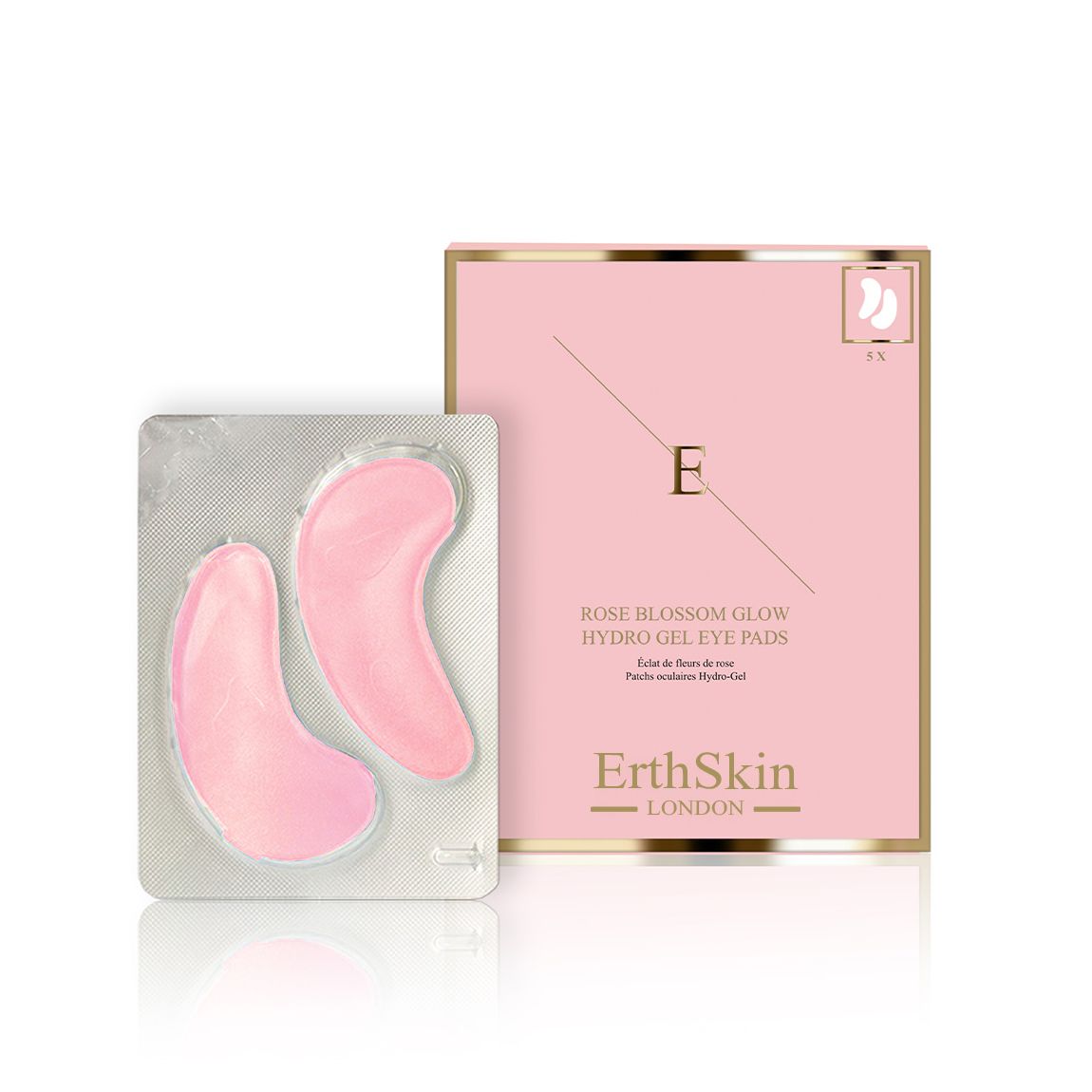 Rose Blossom Glow Hydro-Gel Eye Pads 5 X 2 main product photo