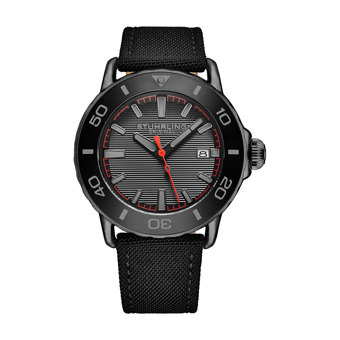 Black Diver Alloy Watch 44mm main product photo