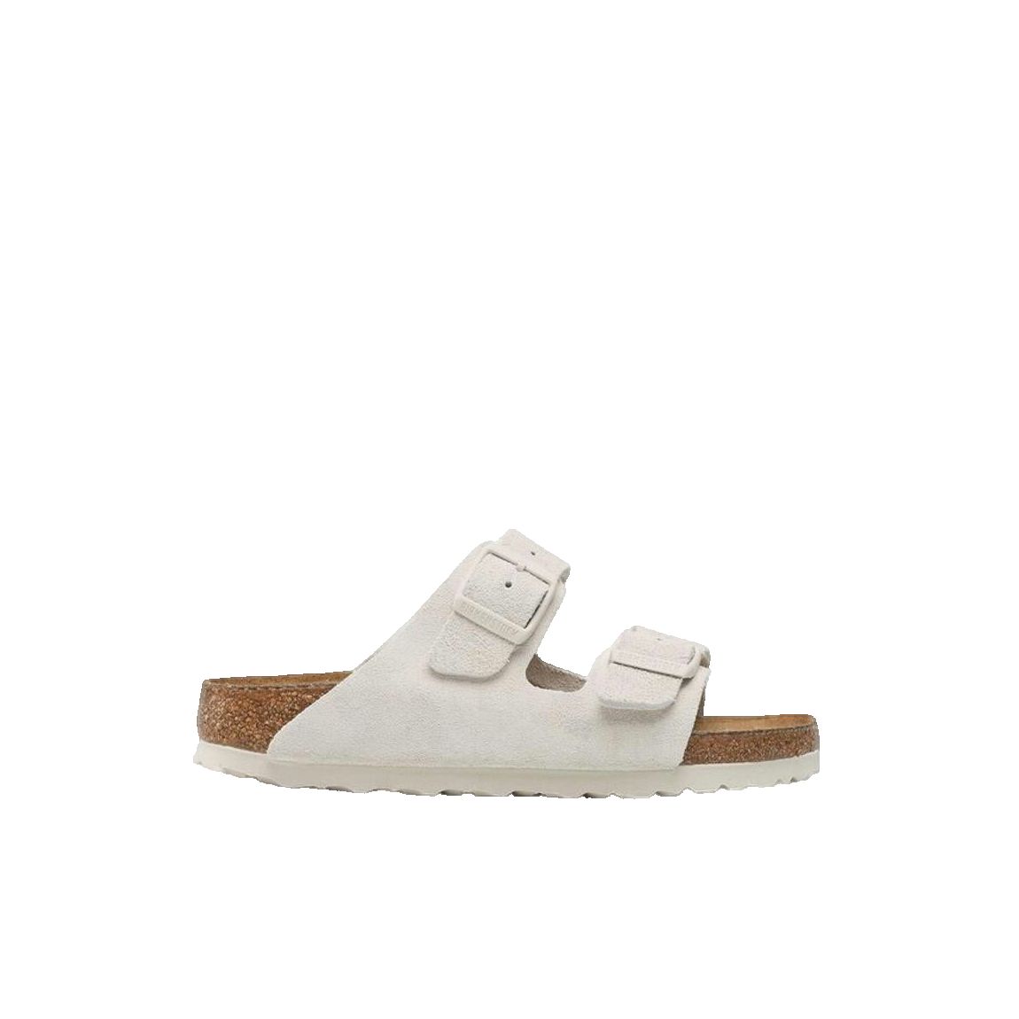 Unisex Antique White Arizona Suede Sandals main product photo