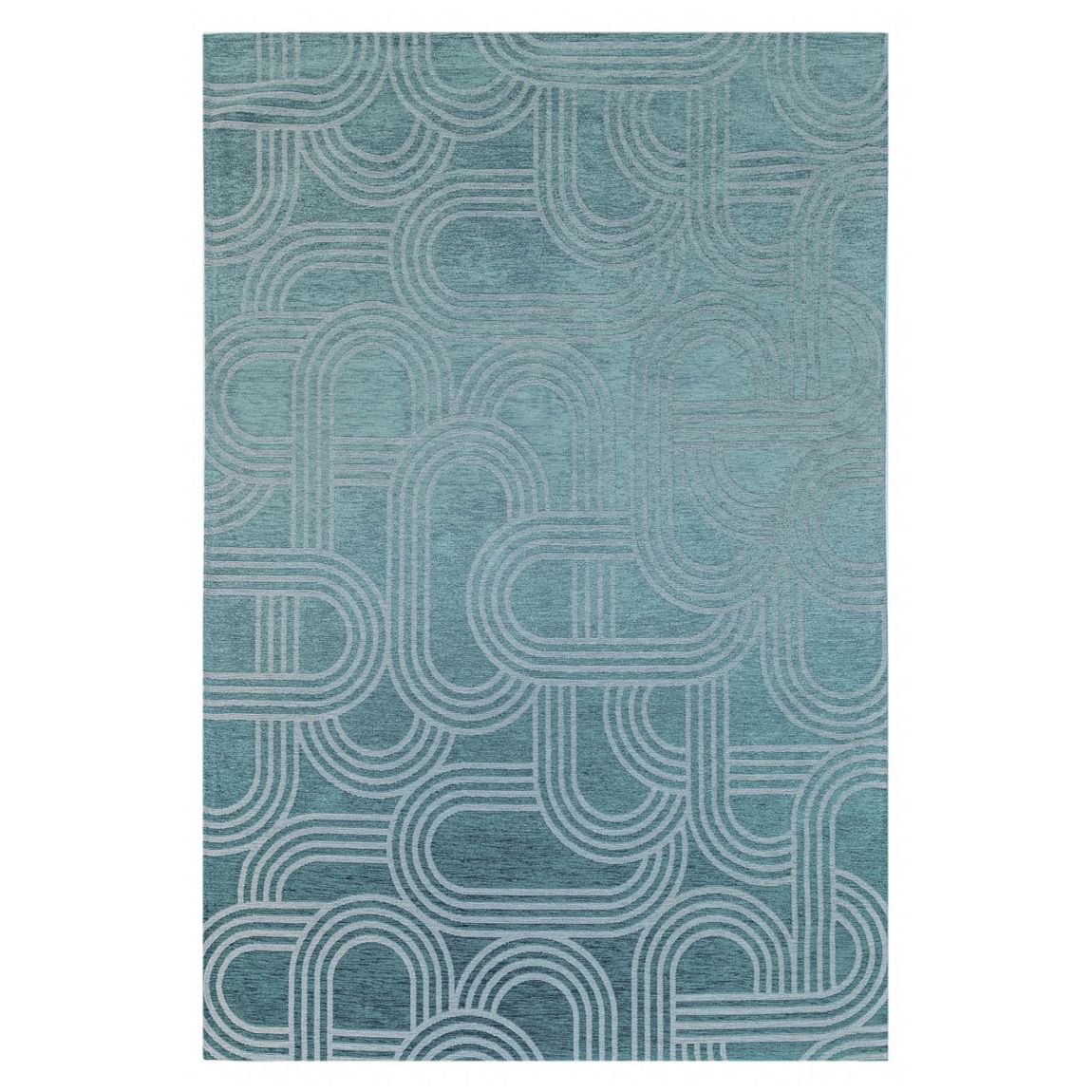 Disco Blue Glow 240 x 340 cm Rug main product photo