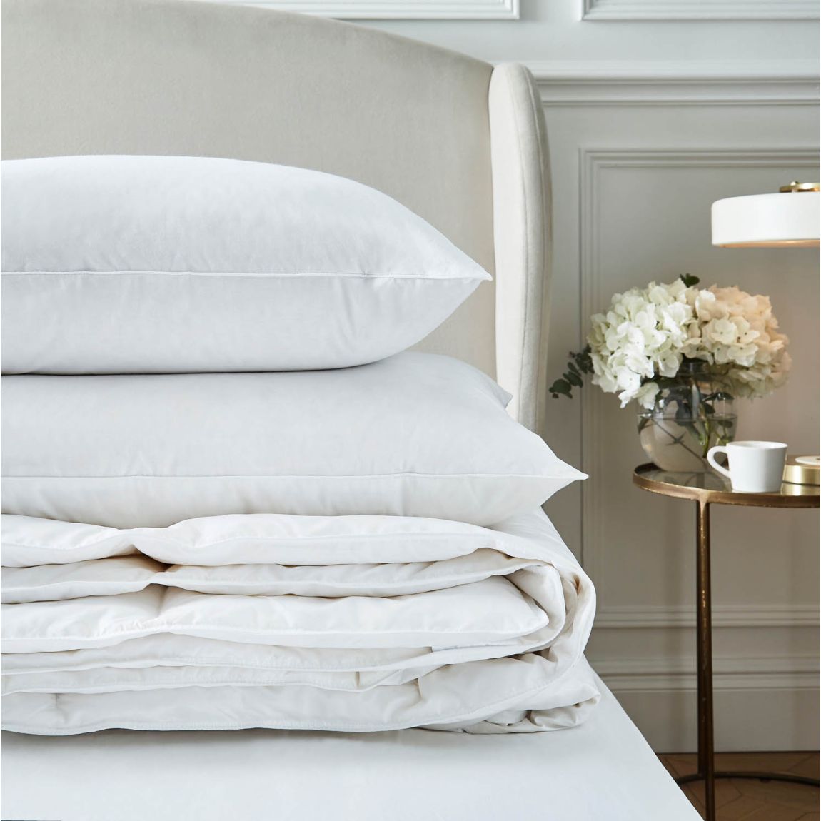Premium European Goose Down Pillow - Firm main product photo