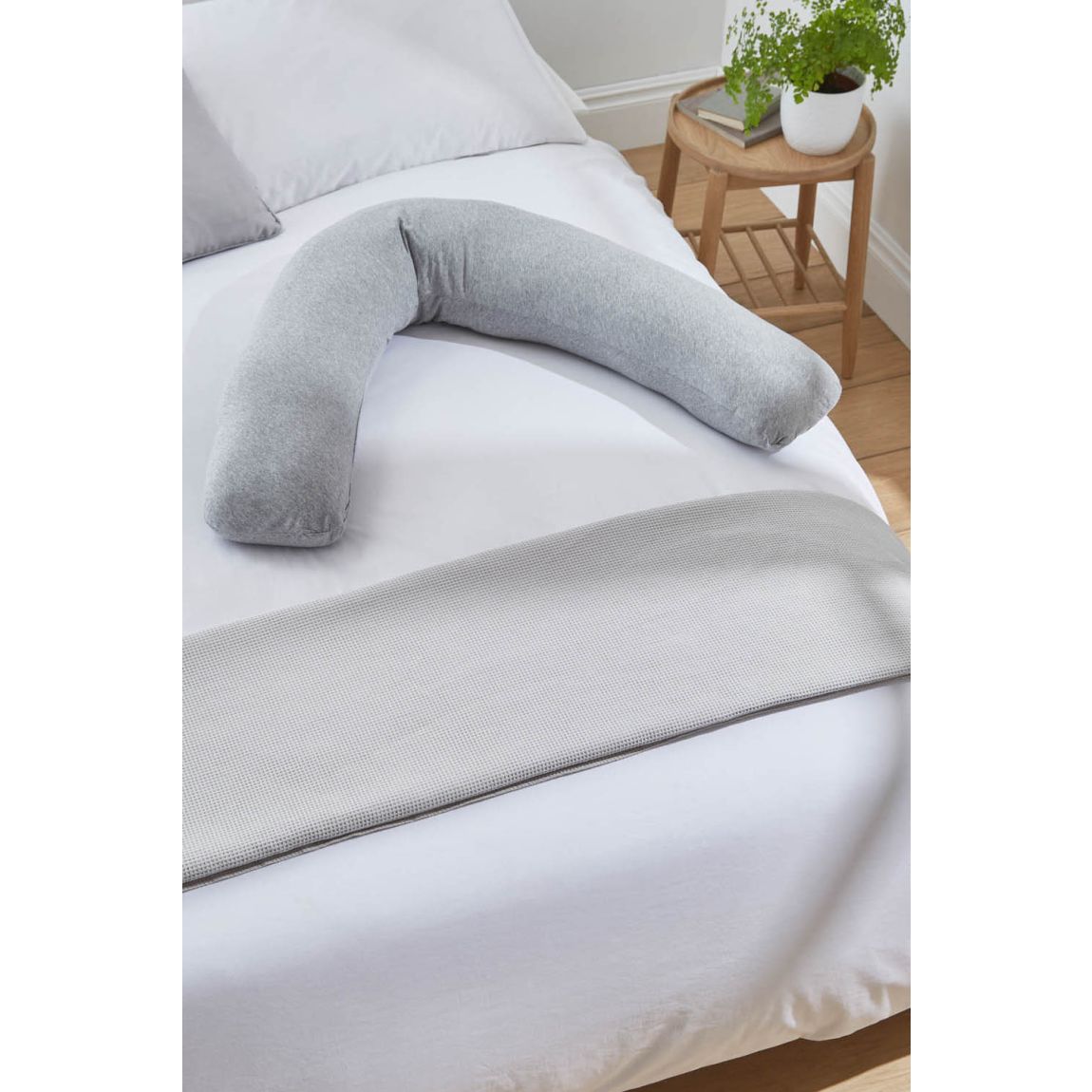 Pregnancy & Nursing Pillow Marl Grey main product photo
