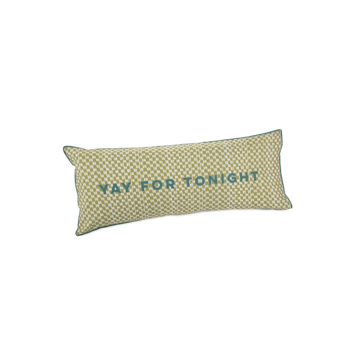 Green Yay For Tonight Body Pillow main product photo