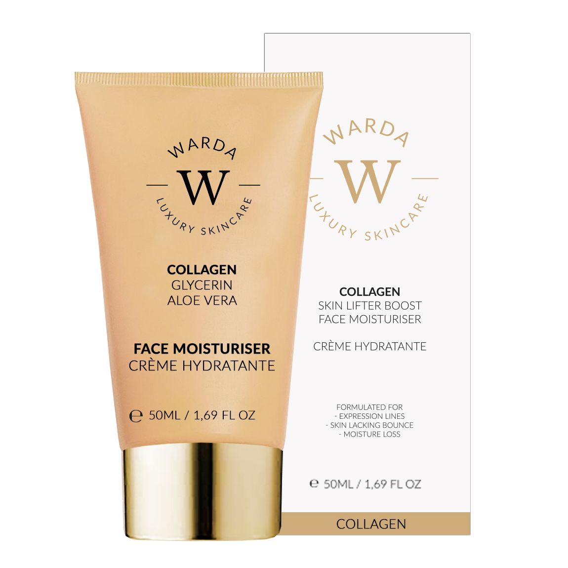 SKIN LIFTER BOOST COLLAGEN MOISTURISER 50ml main product photo