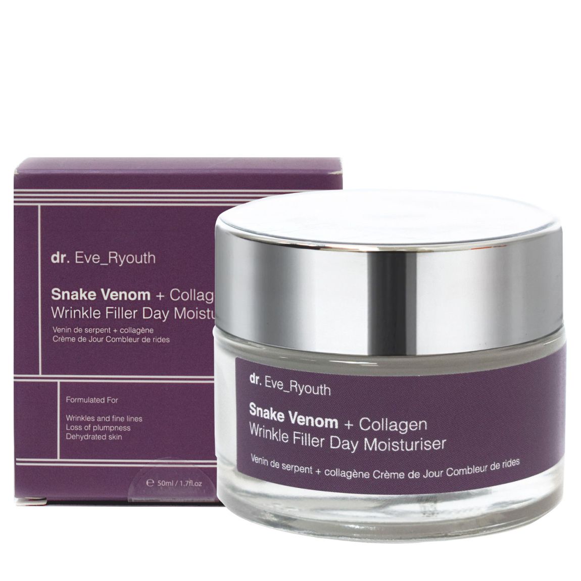 Snake Venom + Collagen Wrinkle Filler Day Moisturiser 50ml main product photo