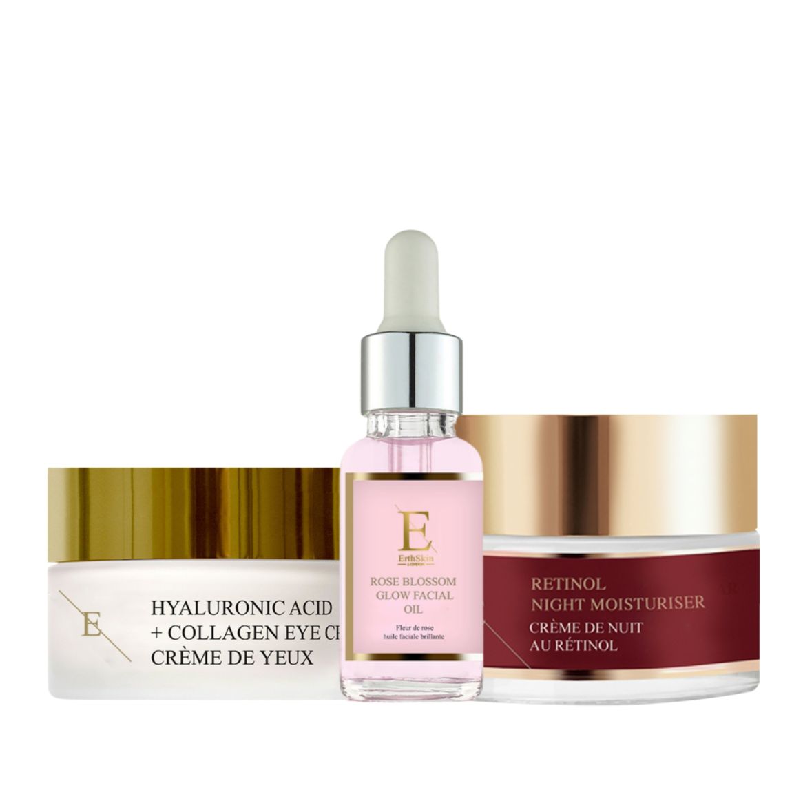 Retinol Night Moisturizer 50ml+ Eye Cream 30ml + Facial Oil 30ml main product photo