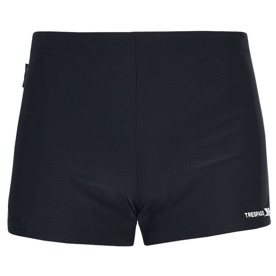 Mens Exerted Contrast Panel Swim Shorts Black main product photo