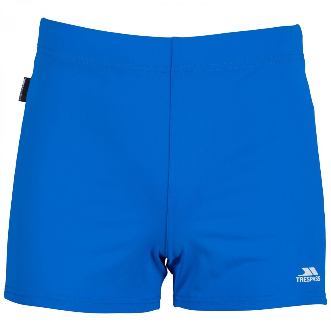 Mens Exerted Contrast Panel Swim Shorts Bright Blue main product photo