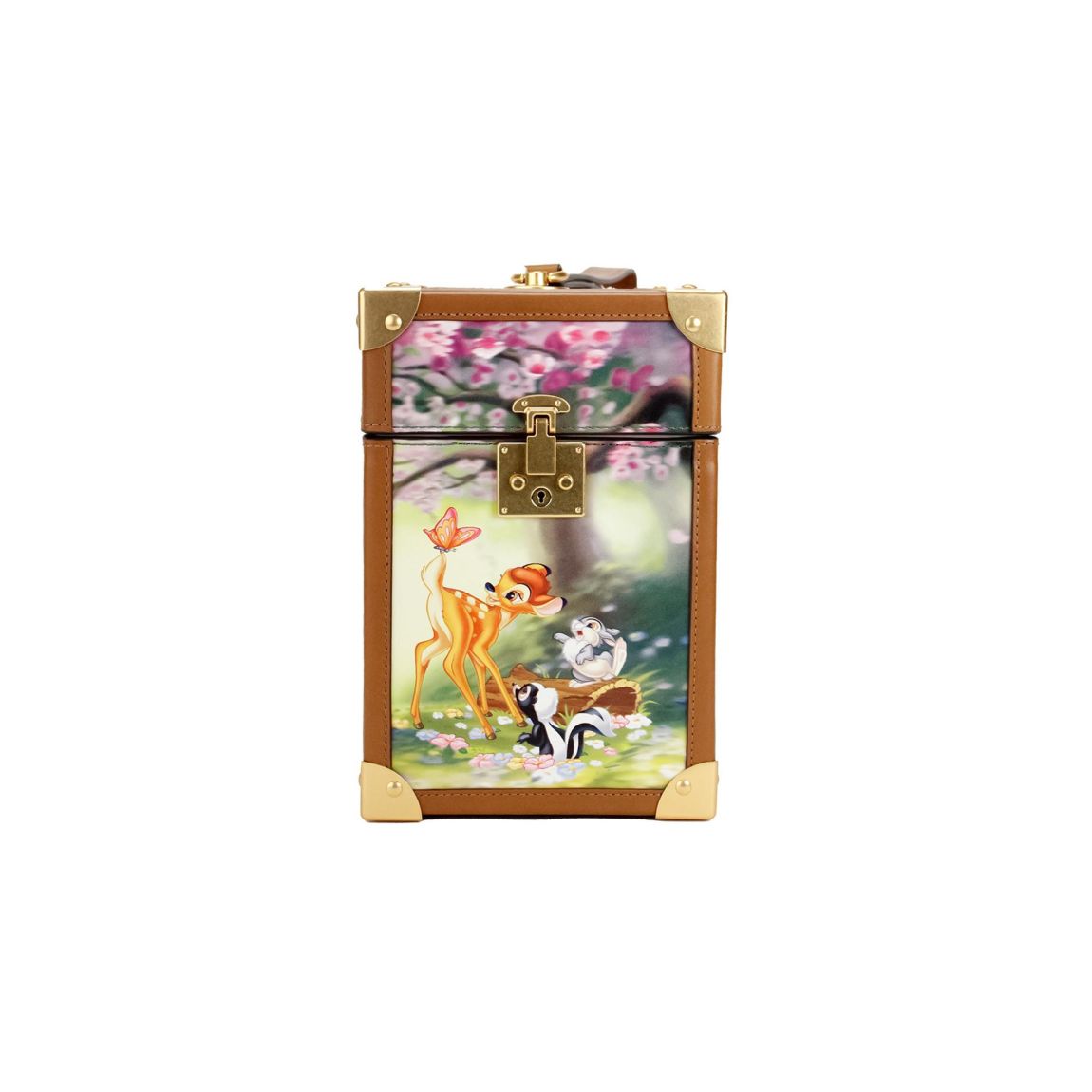 Bambi Box Bag Brown Leather Handbag Wo main product photo