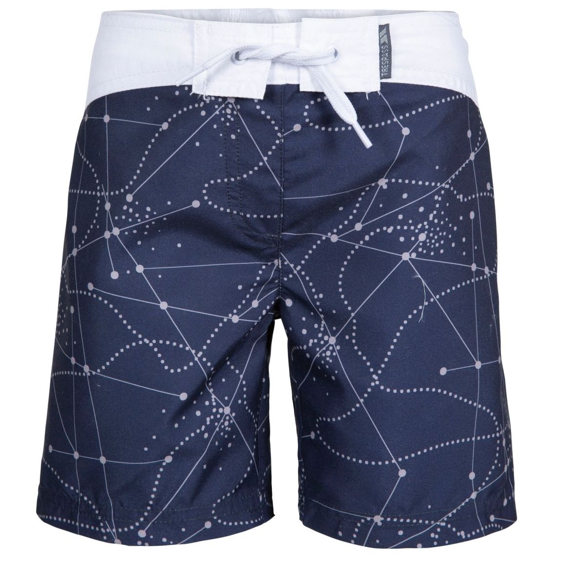 Childrens Girls Mabel Summer Shorts Navy main product photo