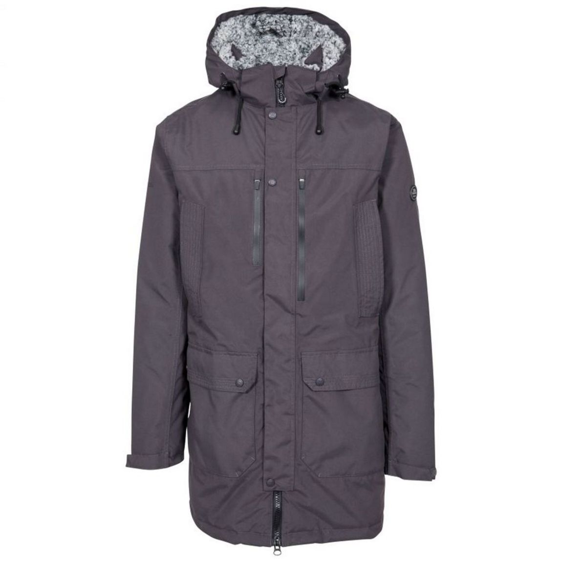 Waterproof Jacket Quaintonring Polyester Dark Grey main product photo