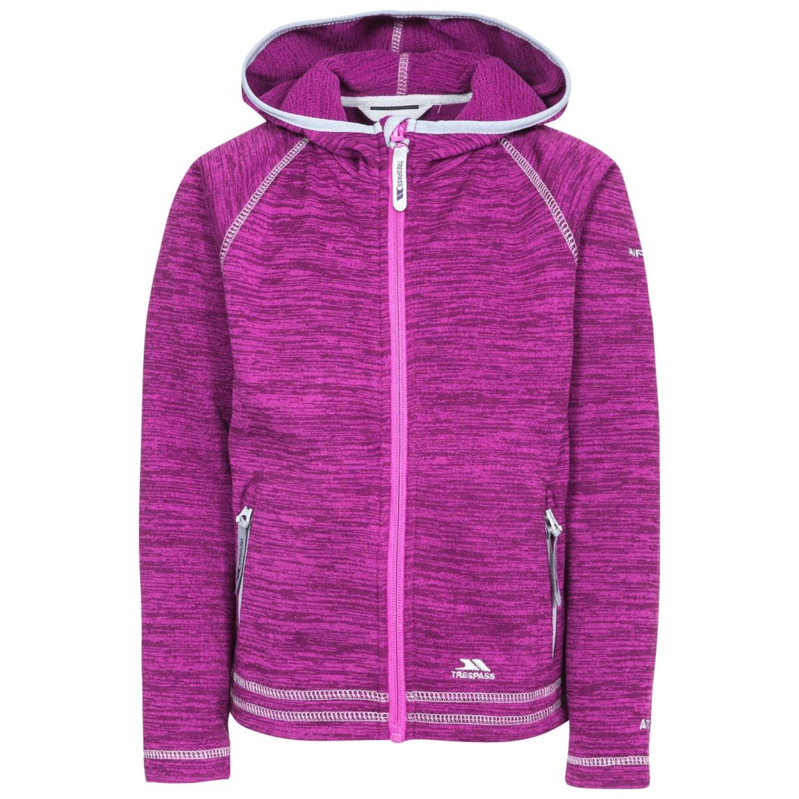 Fleece Jacket Goodness Mixed Purple Orchid Marl main product photo