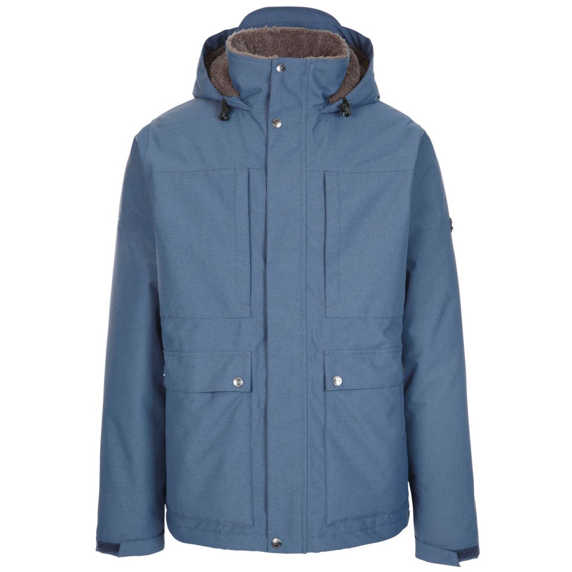 Waterproof Jacket Rolando Polyester Smokey Blue main product photo