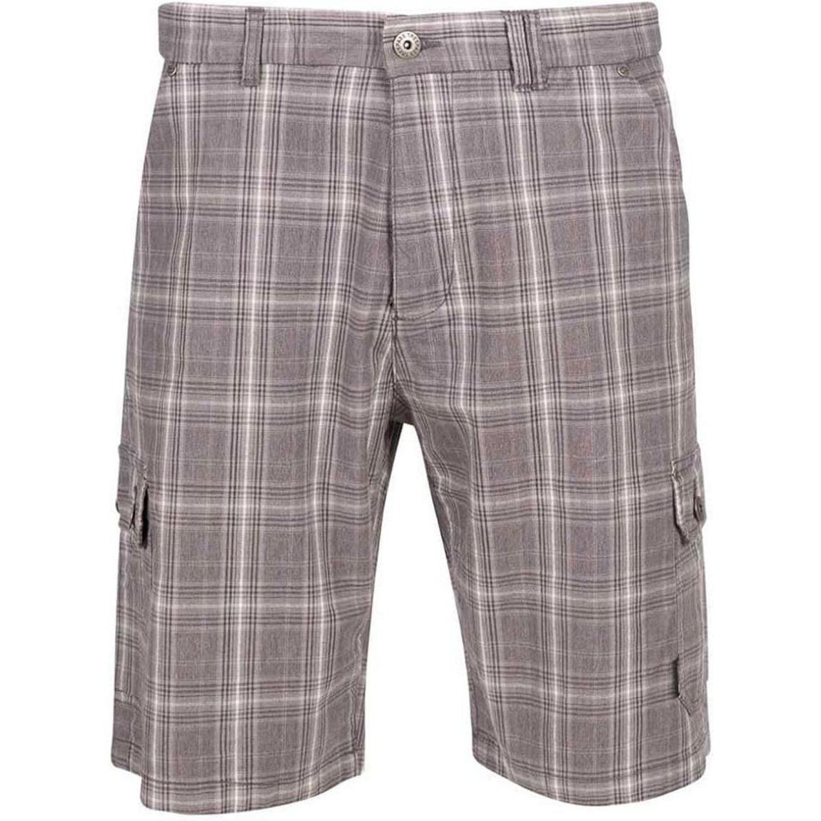 Cargo Shorts Earwig Cotton Storm Grey Check main product photo