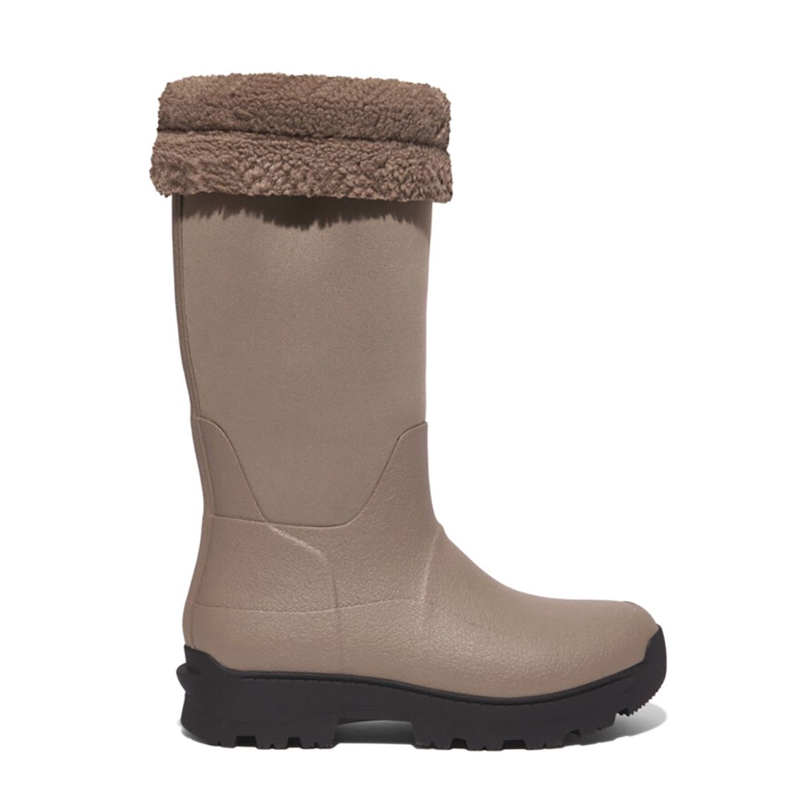 Grey Fleece Lined Roll Down Wonderwelly Boot main product photo