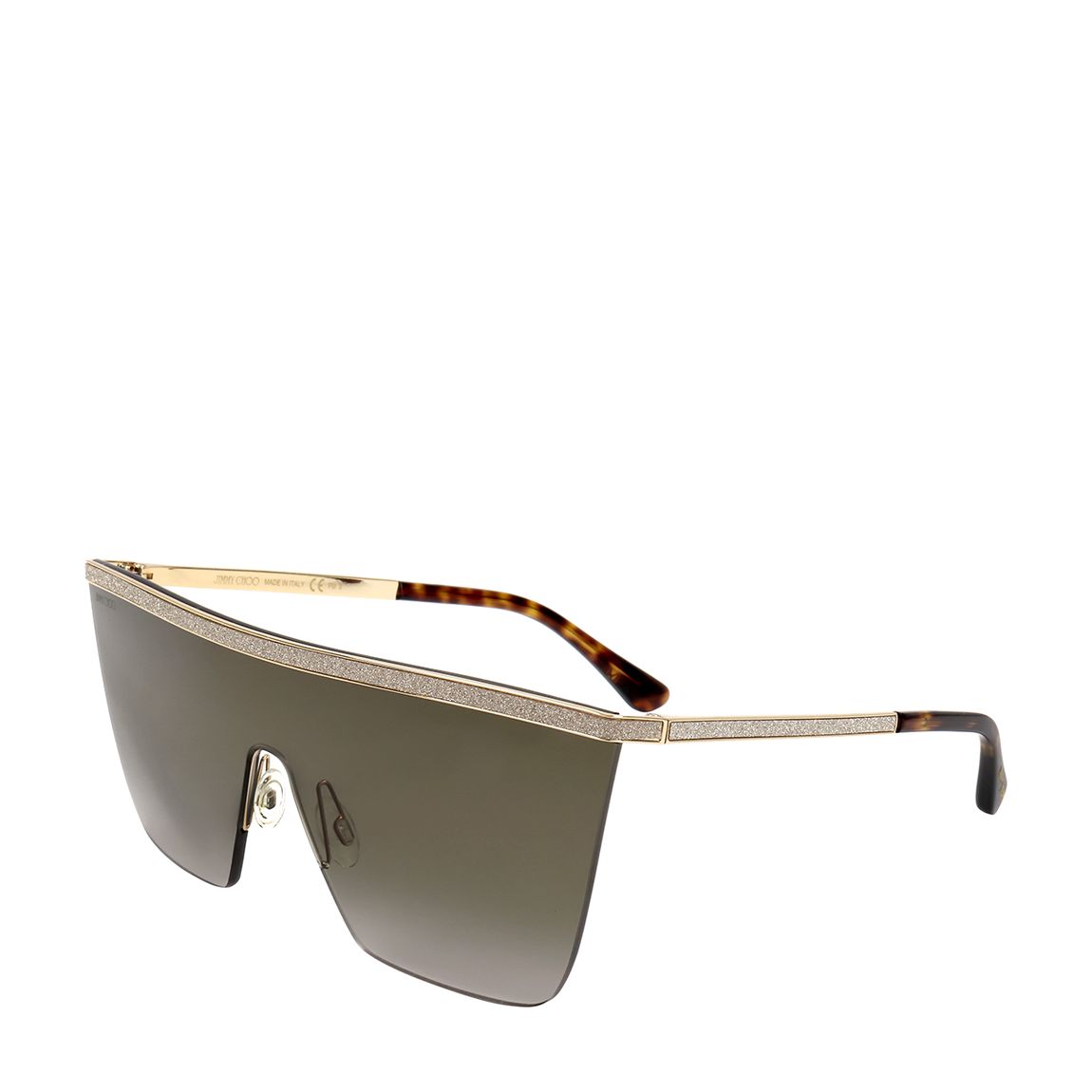 Gold Havana Leah Sunglasses 99mm main product photo