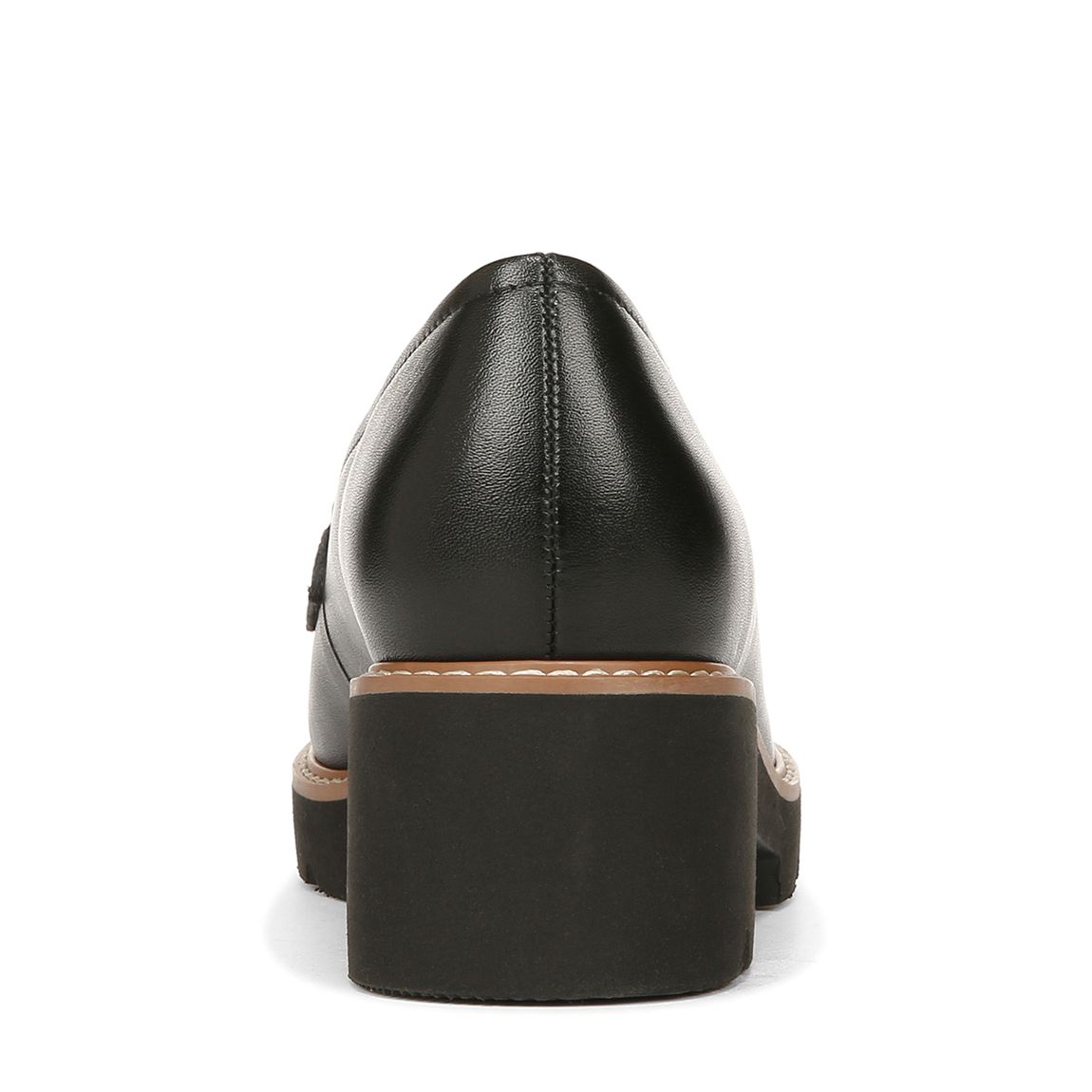 Black Leather Desi Loafer