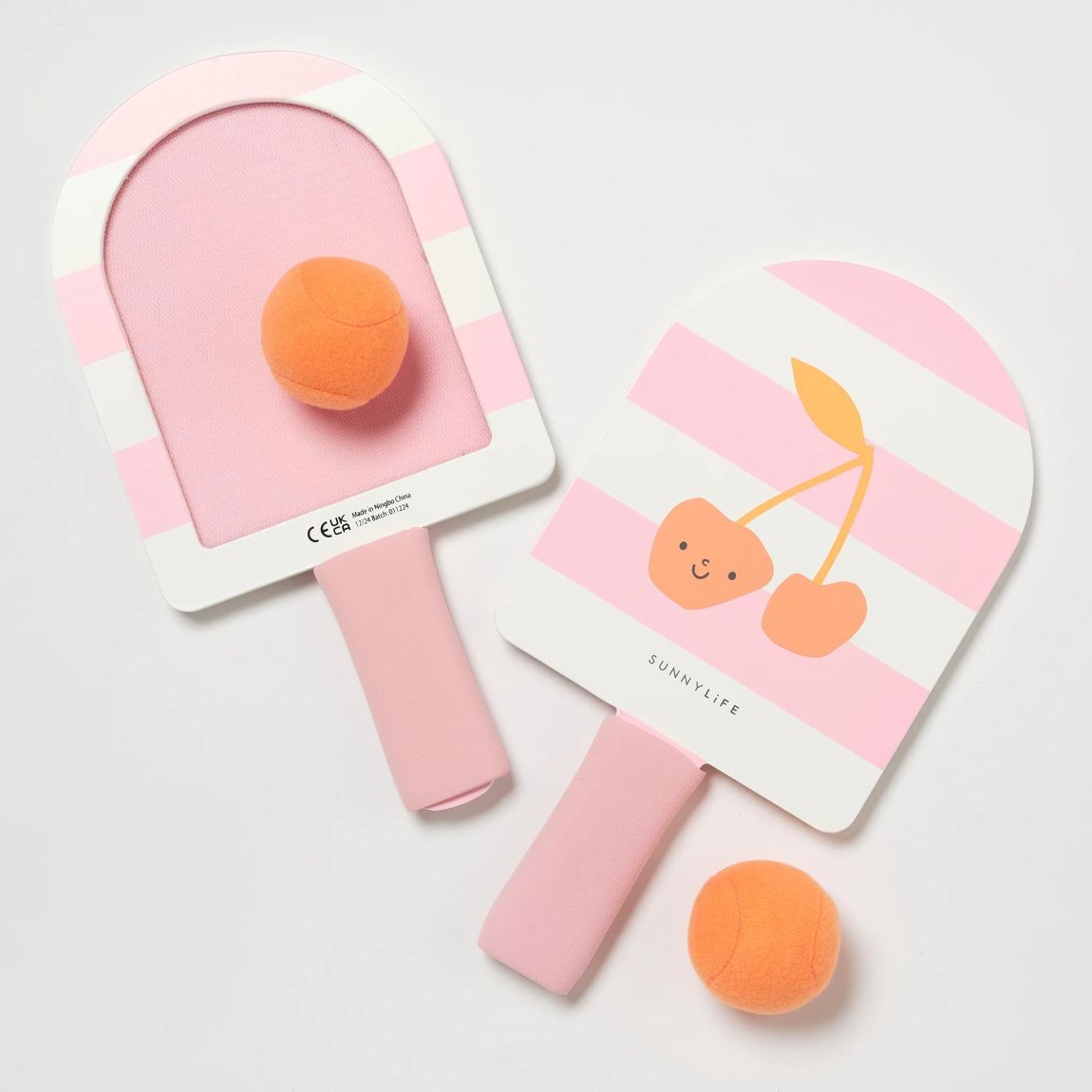 Kids Velcro Beach Bats Cotton Candy, Cherry main product photo