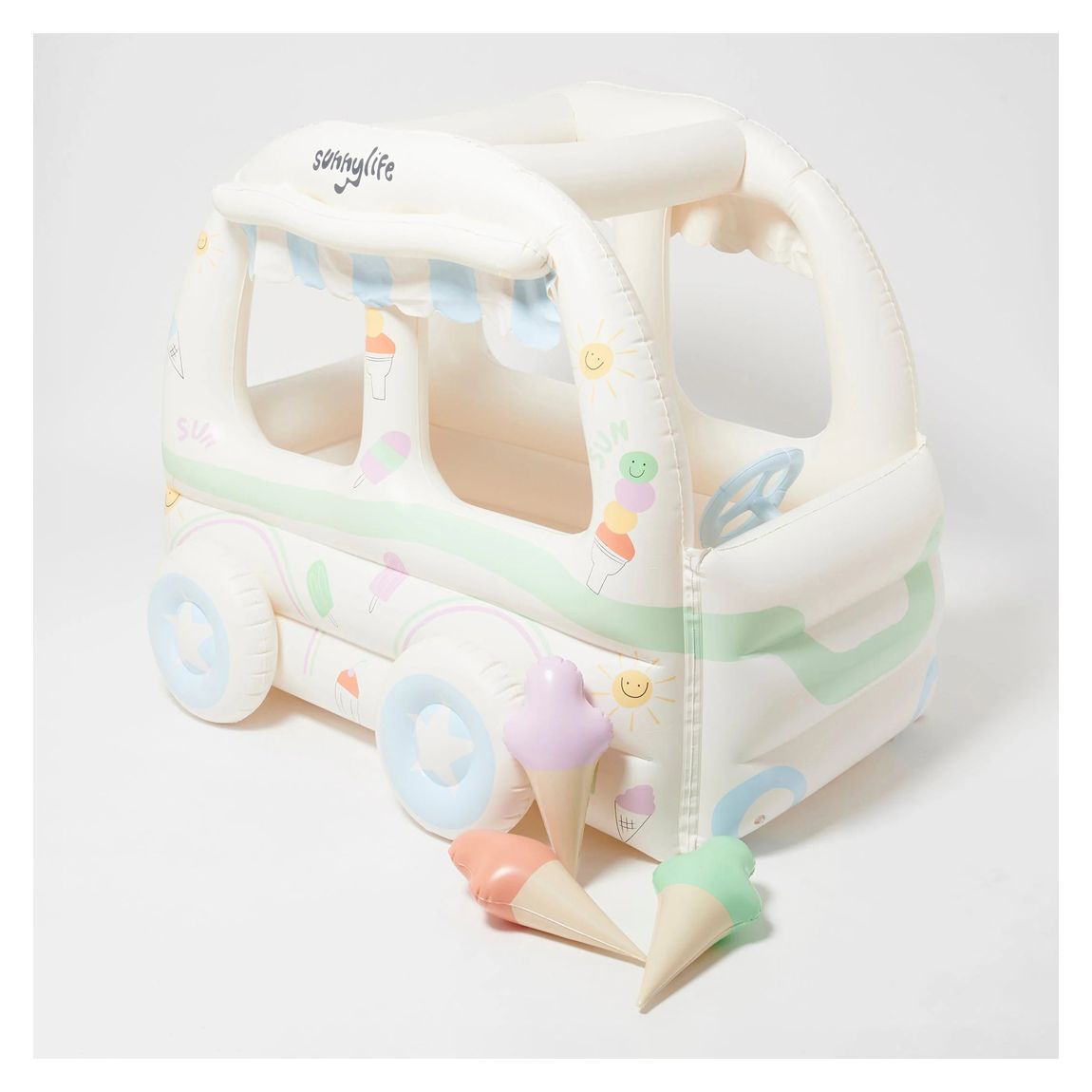 Inflatable Cubby Summer Sundae, Multi main product photo