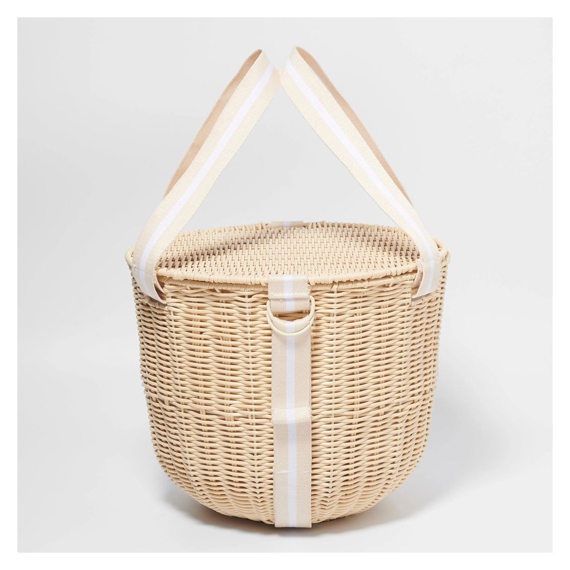 Round Picnic Cooler Basket Le Weekend, Natural main product photo