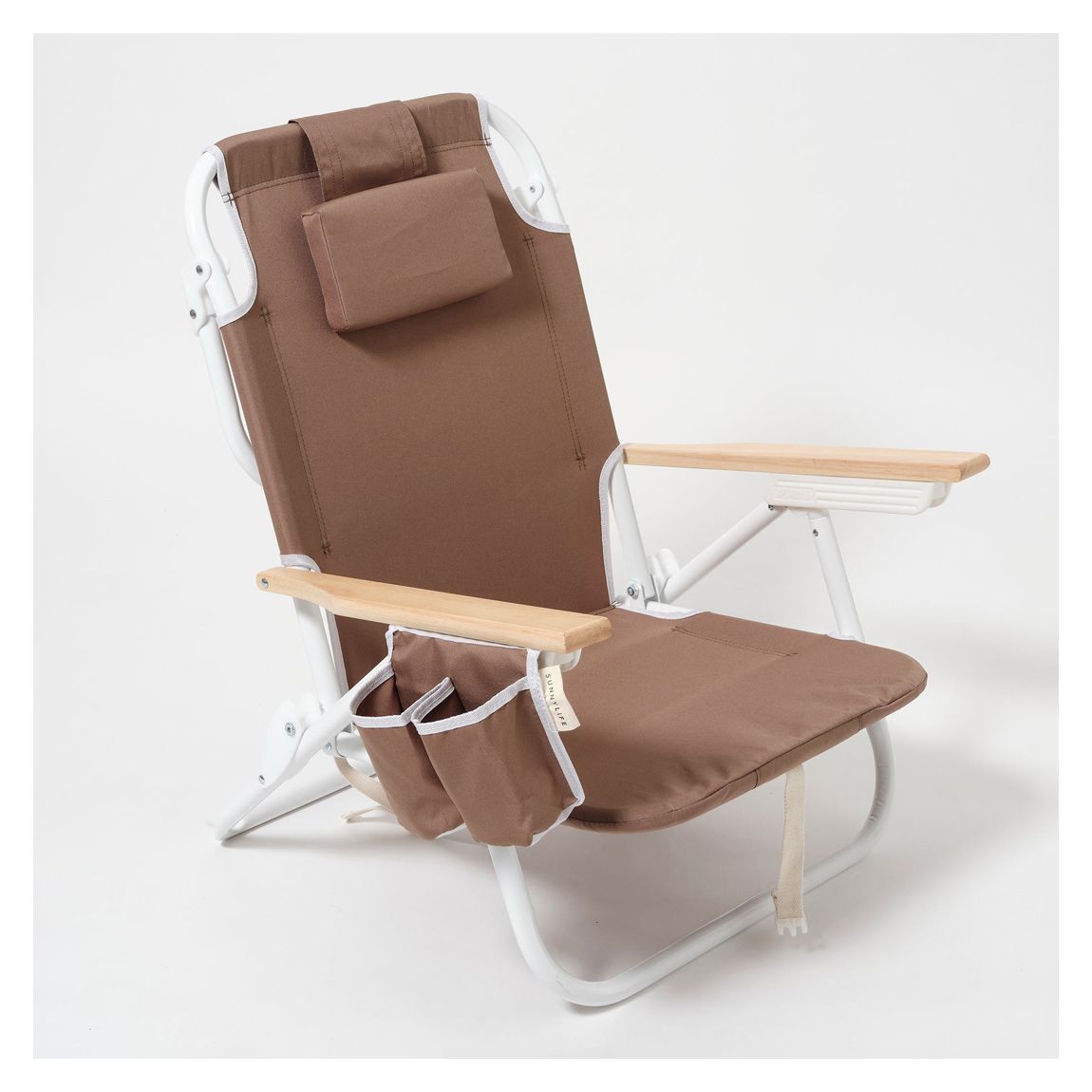 Deluxe Beach Chair, Rustico Driftwood main product photo