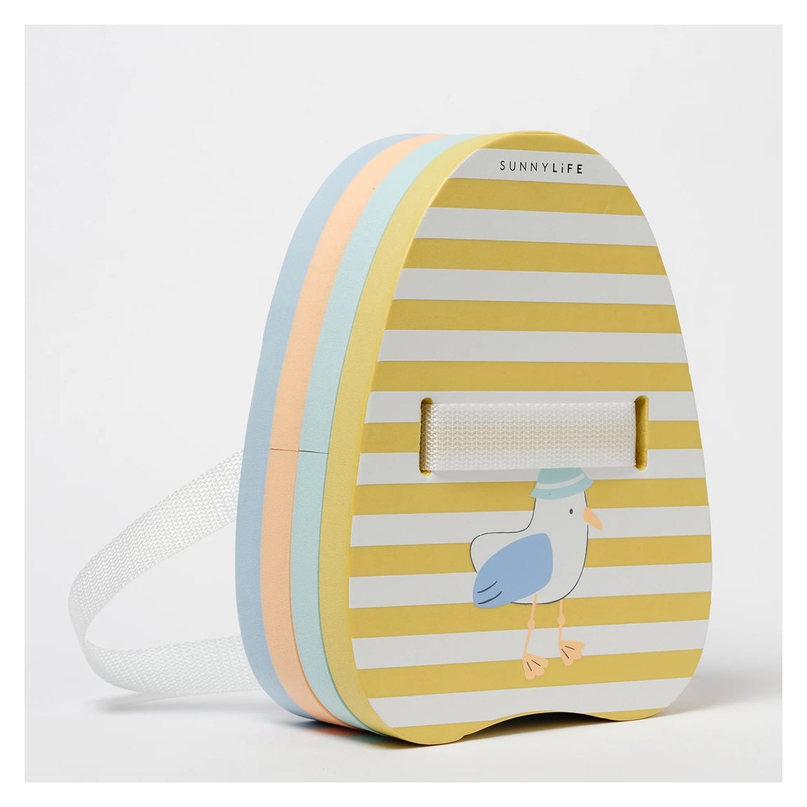 Bubble Back Float Sid the Seagull, Mustard Stripe main product photo