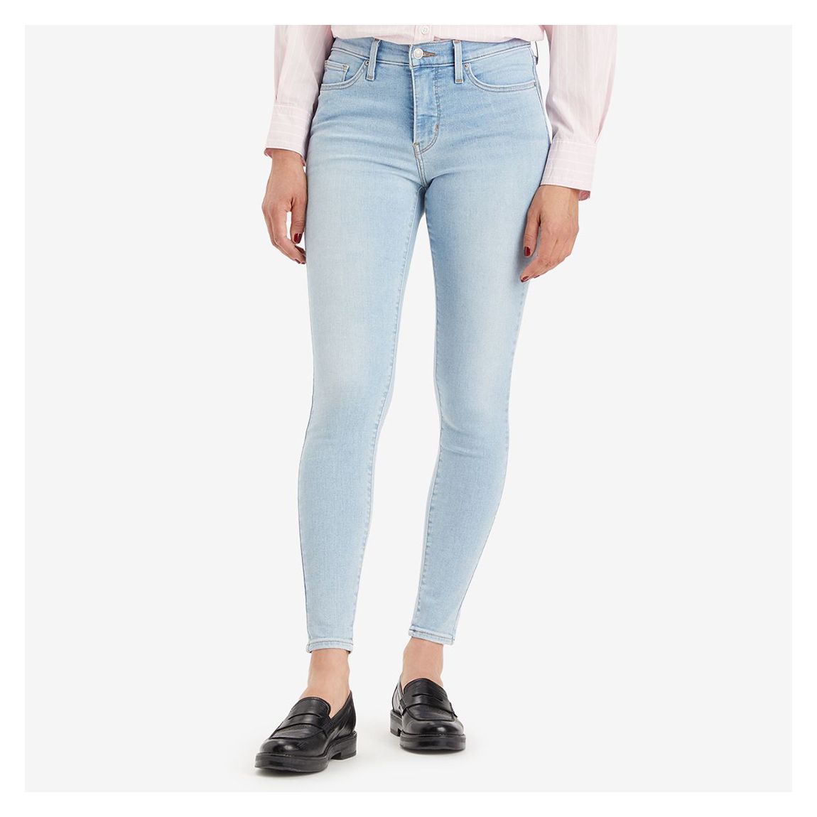 Light Blue 310™ Shaping Super Skinny Jeans main product photo