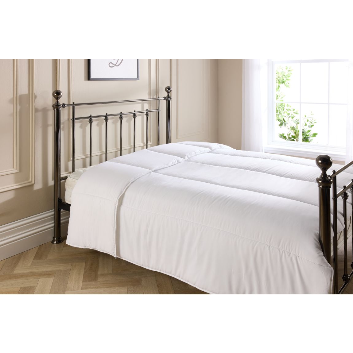 Martex 4.5 + 10.5 Tog Synthetic White Duvet King main product photo