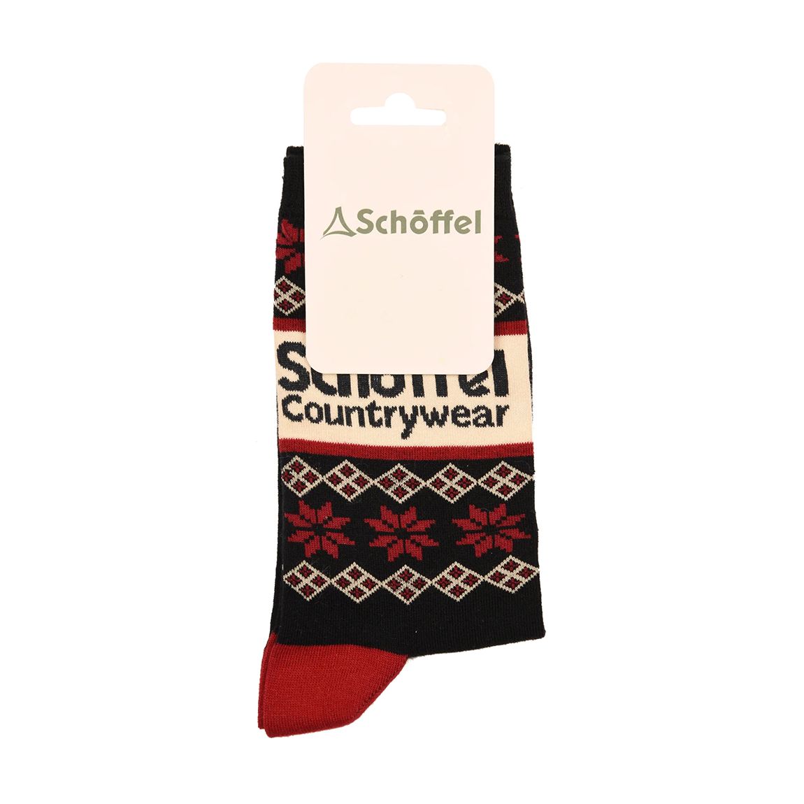 Navy Printed Branded Women′s Cotton Socks main product photo