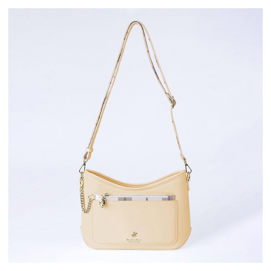 Yellow Detachable Crossbody Bag main product photo