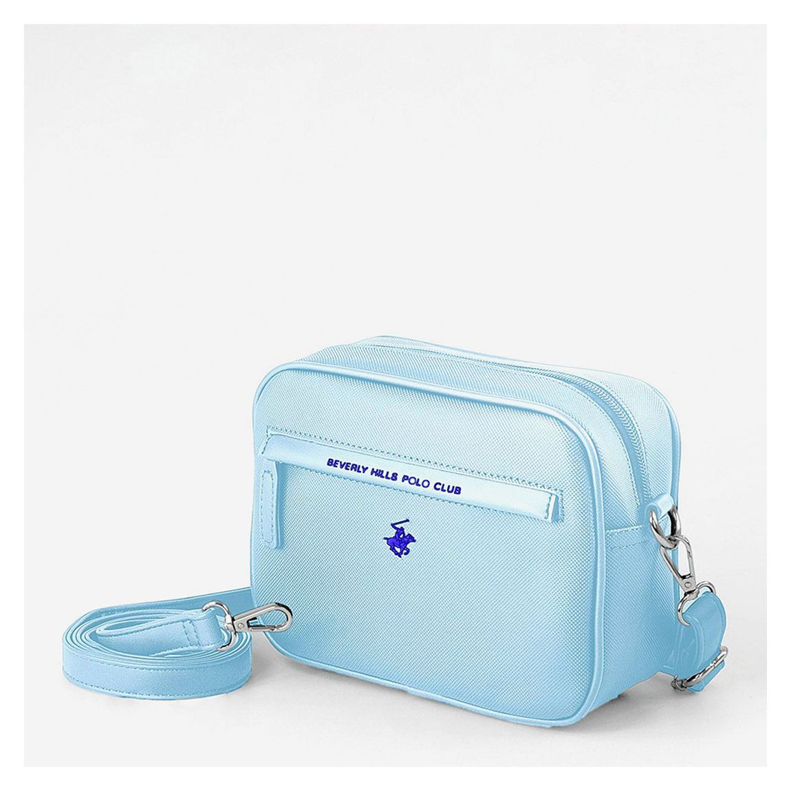 Light Blue Boxy Crossbody Bag main product photo