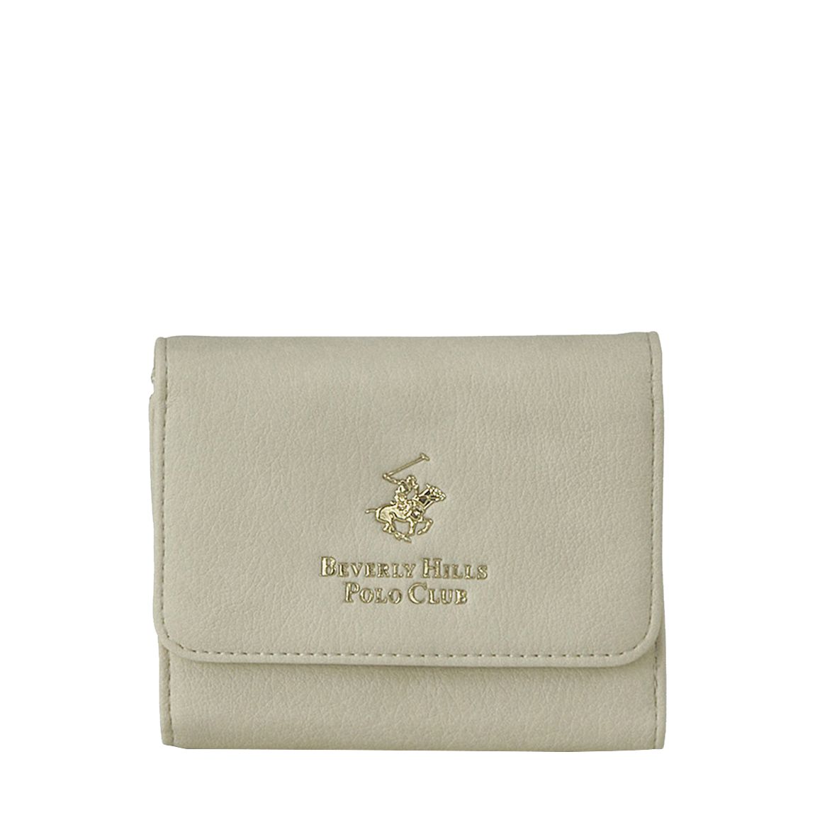 White Pressed Foldover Purse main product photo