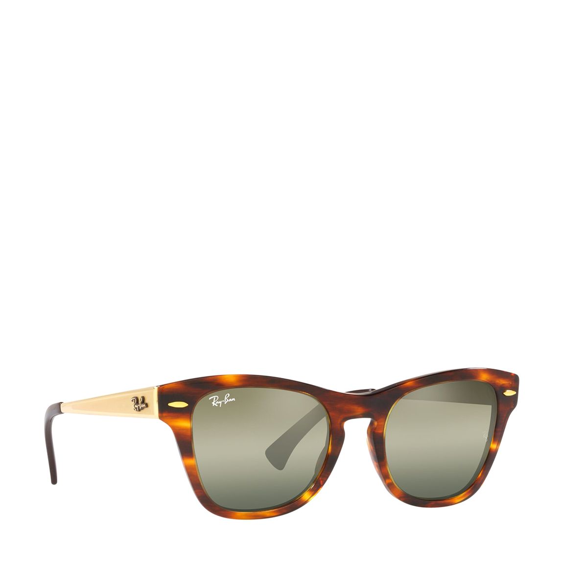 Striped Havana Sunglasses 50mm main product photo