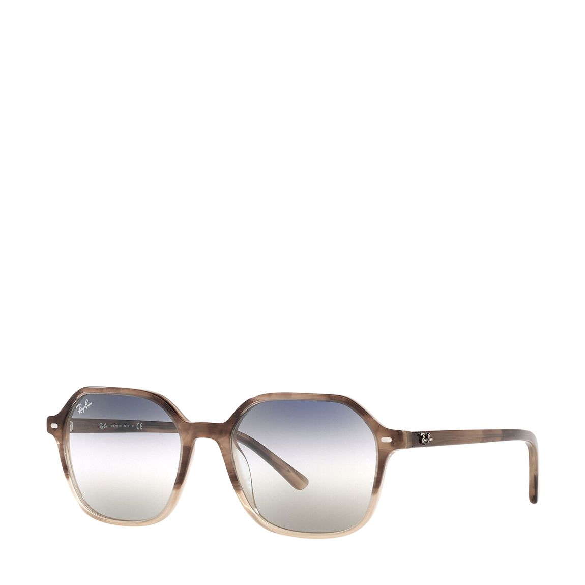 Gradient Brown Havana John Sunglasses 53mm main product photo