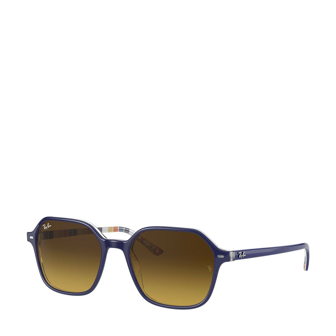 Blue On Stripes Orange John Sunglasses 51mm main product photo